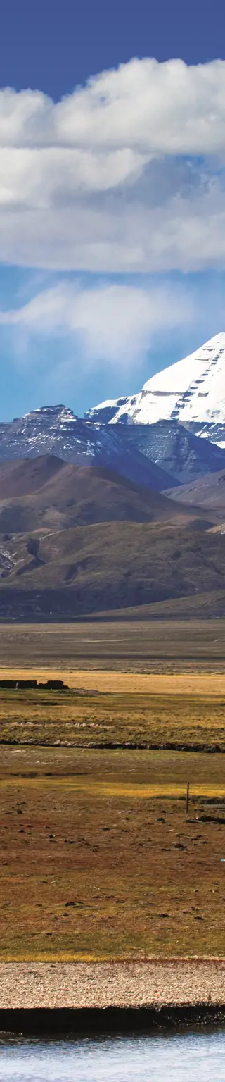 Wandere um den heiligen Berg Kailash